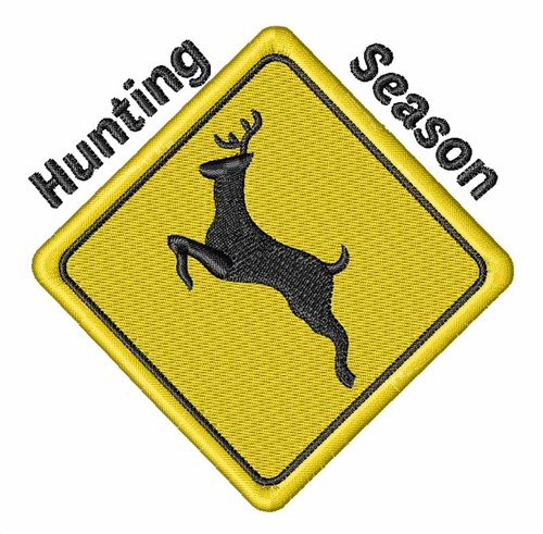 Hunting Season Machine Embroidery Design