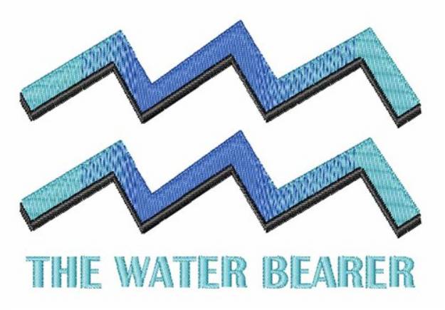 Picture of Water Bearer Machine Embroidery Design