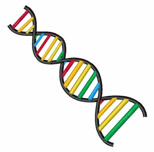 Picture of DNA Chain Machine Embroidery Design