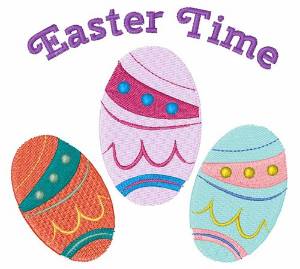 Picture of Easter Time Machine Embroidery Design