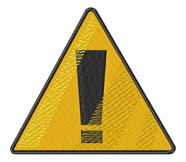 Picture of Traffic Sign Machine Embroidery Design