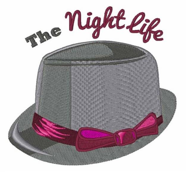 Picture of Night Life Machine Embroidery Design