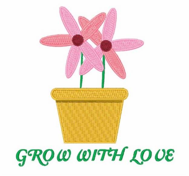 Picture of Grow With Love Machine Embroidery Design