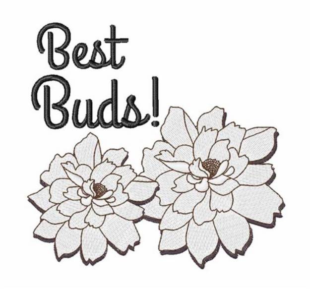 Picture of Best Buds Machine Embroidery Design