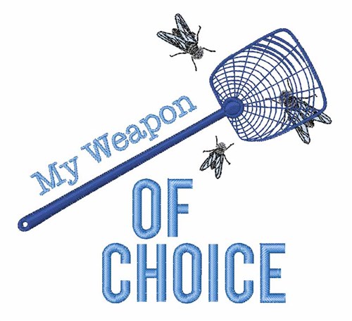 Fly Weapon Machine Embroidery Design