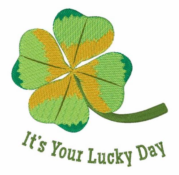 Picture of Lucky Day Machine Embroidery Design