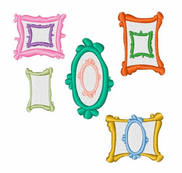 Picture of Picture Frames Machine Embroidery Design