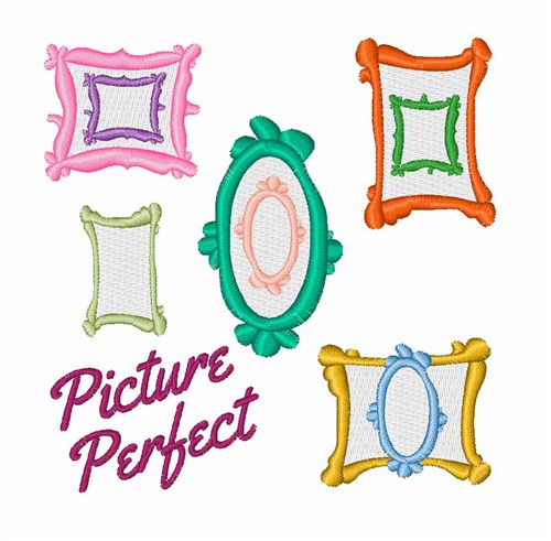 Picture Perfect Machine Embroidery Design