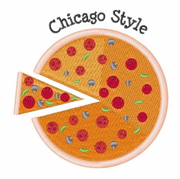 Picture of Chicago Style Machine Embroidery Design