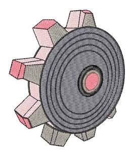 Picture of Cog Gear Machine Embroidery Design