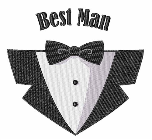 Best Man Machine Embroidery Design