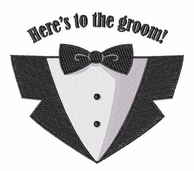 Picture of GroomTux Machine Embroidery Design