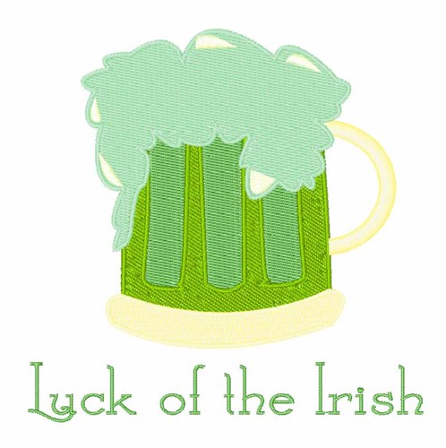 Irish Luck Machine Embroidery Design