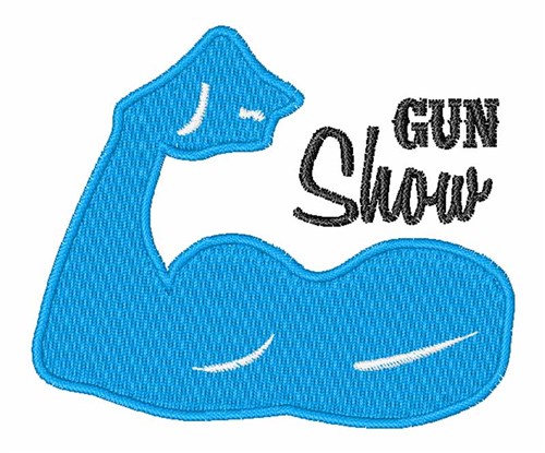 Gun Show Machine Embroidery Design