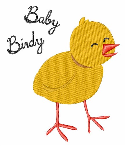 Baby Birdy Machine Embroidery Design