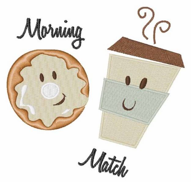 Picture of Morning Match Machine Embroidery Design