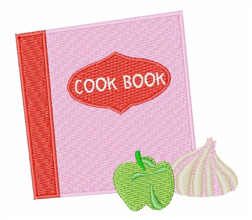 Cook Book Machine Embroidery Design