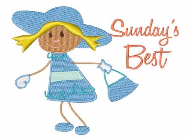 Picture of Sundays Best Machine Embroidery Design