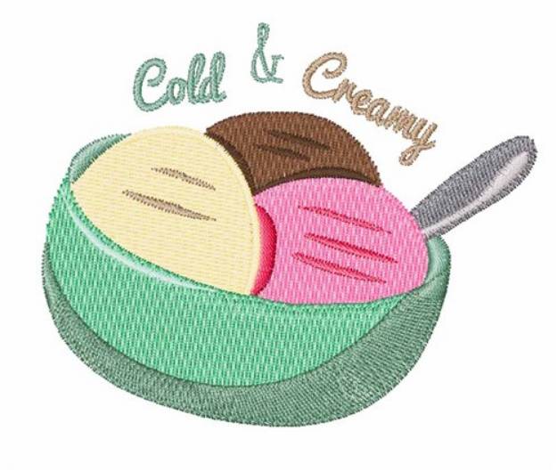 Picture of Cold And Creamy Machine Embroidery Design