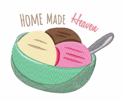 Home Made Heaven Machine Embroidery Design