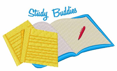 Study Buddies Machine Embroidery Design