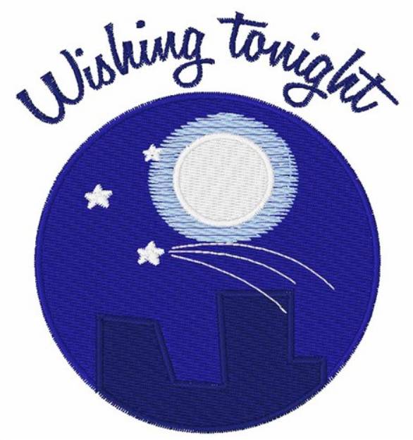 Picture of Wishing Tonight Machine Embroidery Design