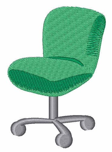 Office Chair Machine Embroidery Design