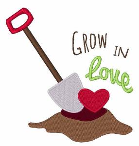 Picture of Grow In Love Machine Embroidery Design