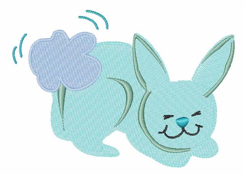 Bunny Rabbit Machine Embroidery Design