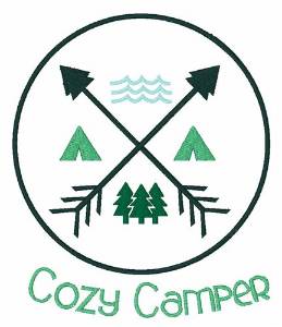 Picture of Cozy Camper Machine Embroidery Design