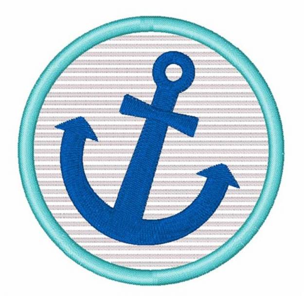 Picture of Anchor Patch Machine Embroidery Design
