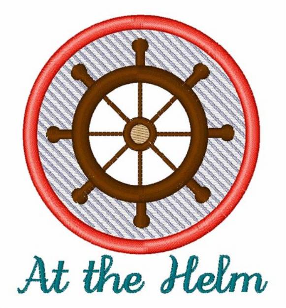 Picture of At The Helm Machine Embroidery Design