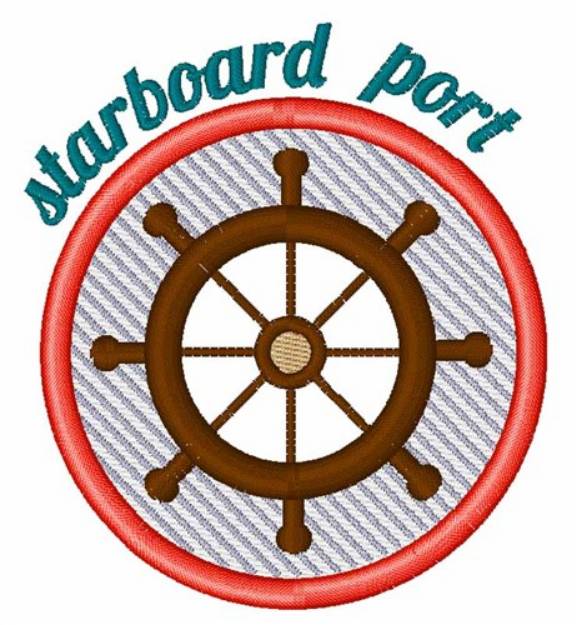 Picture of Starboard Port Machine Embroidery Design
