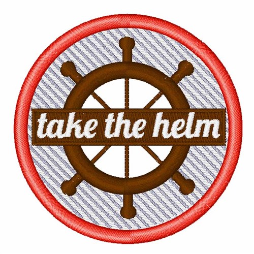 Take The Helm Machine Embroidery Design