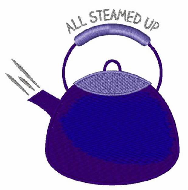 Picture of All Steamed Up Machine Embroidery Design