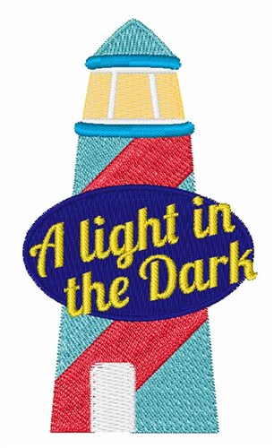 Light In The Dark Machine Embroidery Design