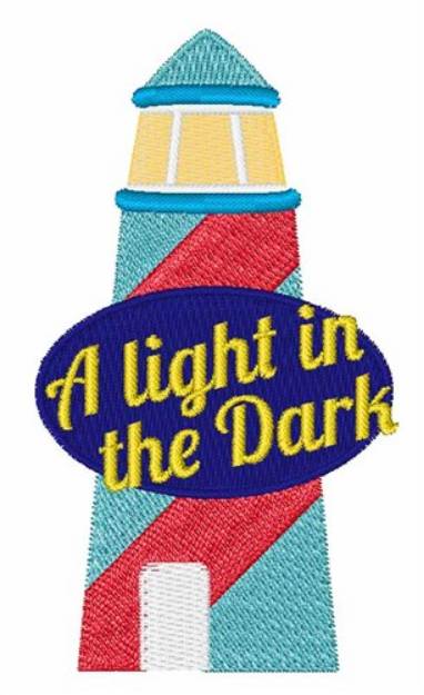 Picture of Light In The Dark Machine Embroidery Design
