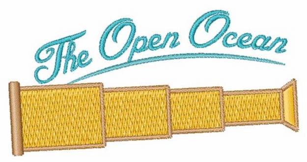 Picture of The Open Ocean Machine Embroidery Design