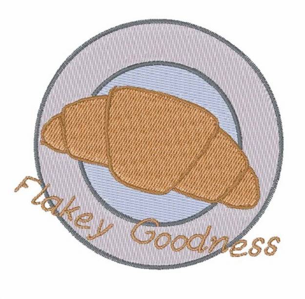 Picture of Flakey Goodness Machine Embroidery Design