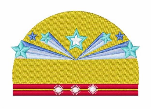 Picture of Star Banner Machine Embroidery Design