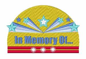 Picture of In Memory Of Machine Embroidery Design