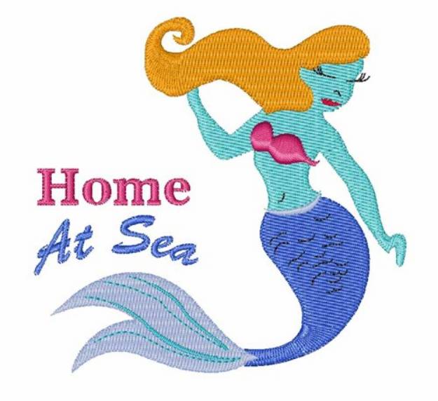 Picture of Home At Sea Machine Embroidery Design