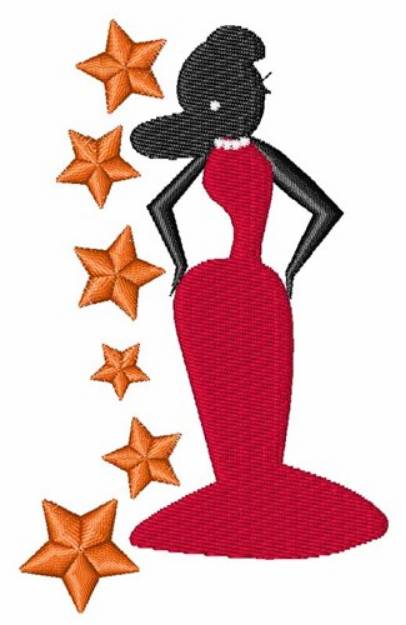 Picture of Diva Lady Machine Embroidery Design