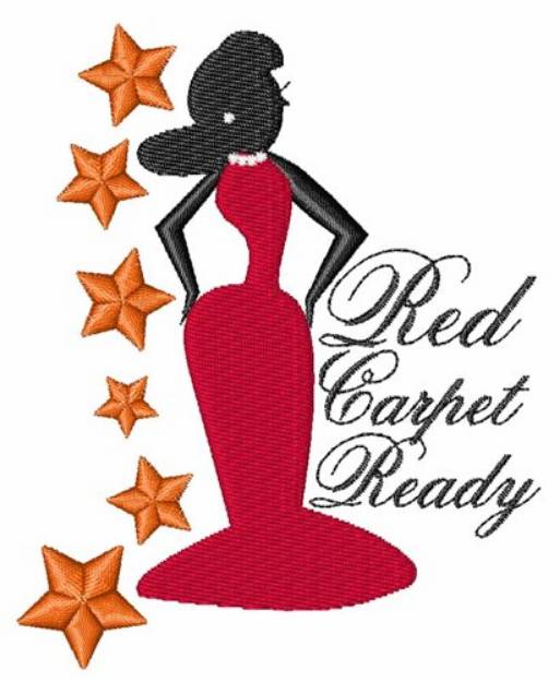 Picture of Red Carpet Machine Embroidery Design