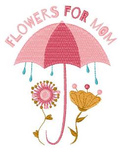 Picture of Flowers For Mom Machine Embroidery Design