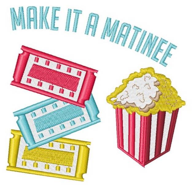 Picture of A Matinee Machine Embroidery Design