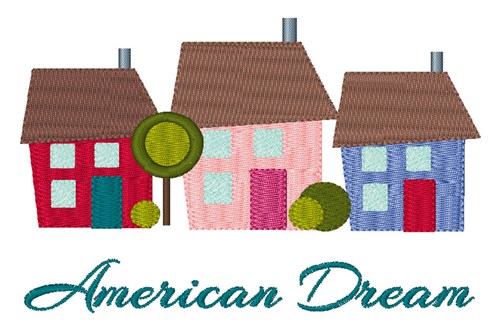 American Dream Machine Embroidery Design