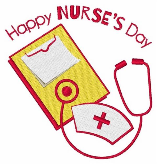 Picture of Nurses Day Machine Embroidery Design