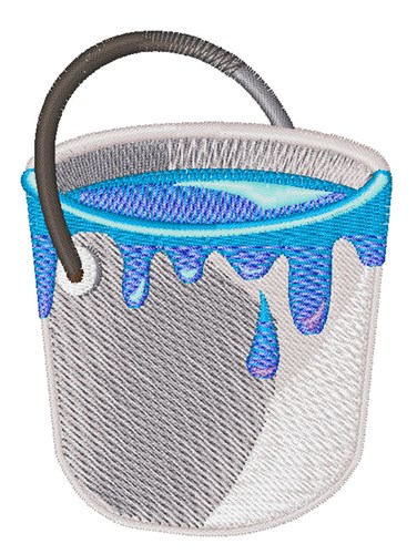 Paint Can Machine Embroidery Design