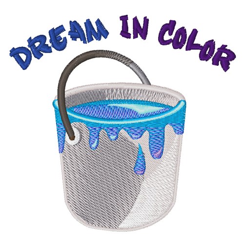 Dream In Color Machine Embroidery Design